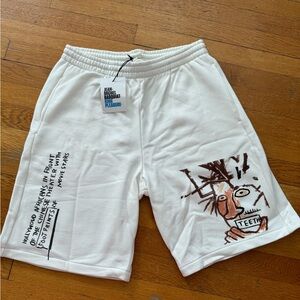 Rome Pays Off x Jean-Michel Basquiat Mens Shorts